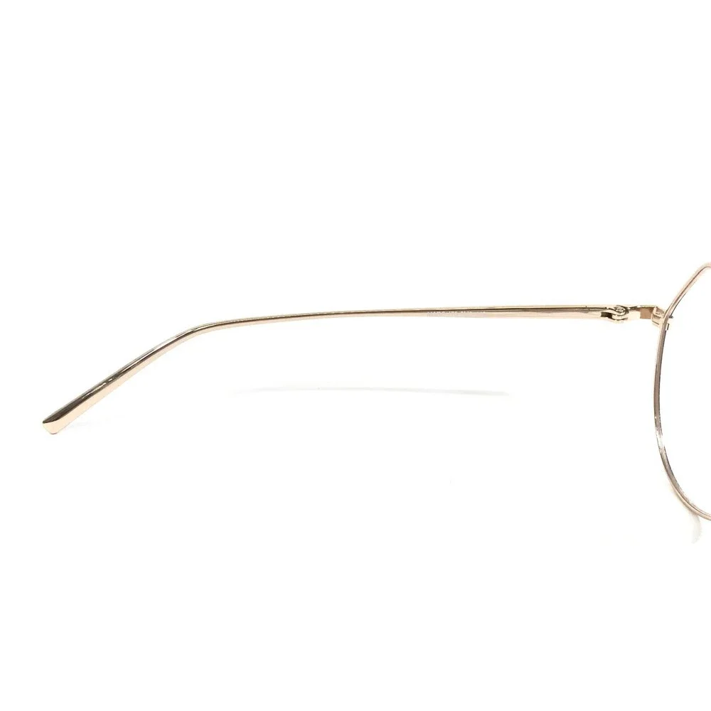 Marc Jacobs Eyeglasses Frames 475 2M2 Black Gold Round Full Rim 52-18-140